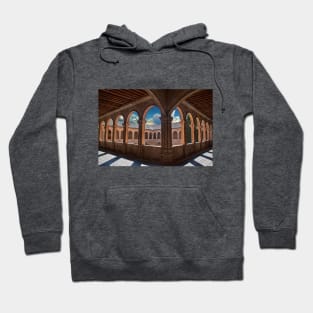 Spain. Salamanca. San Esteban Church. Cloisters. Hoodie